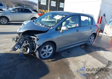 2010 Nissan Versa 1.8Sl из США, поврежденный, VIN 3N1BC1CP0AL413283